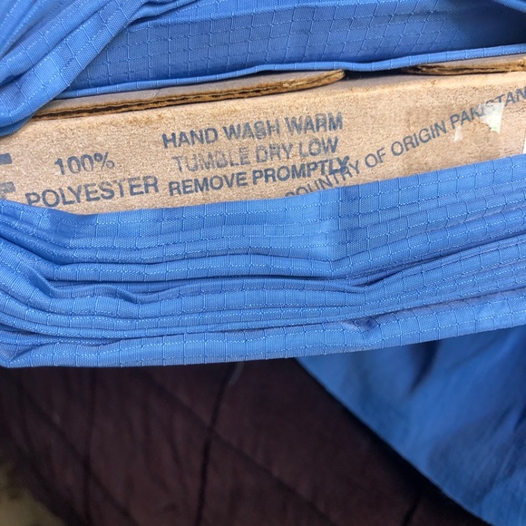 Lightweight Blue Grid Polyester Multi-Purpose Fabric 10 1/2 Yards by 59" wide - Picture 12 of 15